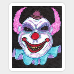 Evil Clown Sticker